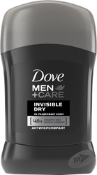 Дезодорант-антиперспирант стик мужской DOVE Экстразащита, без белых следов, 50мл
