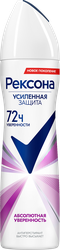 Дезодорант-антиперспирант спрей женский РЕКСОНА Абсолютная уверенность, 150мл, изображение