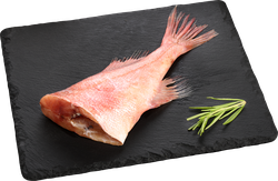 Окунь морской потрошеный без головы (из замороженного сырья) ЛЕНТА FRESH, весовой, крупный план