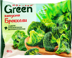 Капуста брокколи замороженная МОРОЗКО GREEN, 400г, фотография
