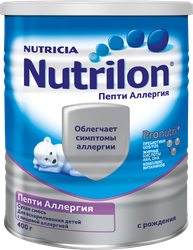 Смесь NUTRILON Пепти Аллергия, с 0 месяцев, 400г, вид