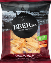 Кальмар копченый BEERKA кольца, 70г, фото