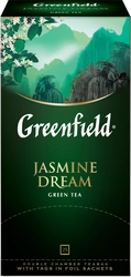 Чай зеленый GREENFIELD Jasmine Dream, 25пак