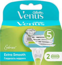 Кассеты сменные для бритья GILLETTE Venus Embrace, 2шт, фотография