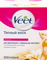 Воск для эпиляции VEET теплый, 250мл