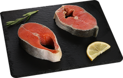 Нерка Тихоокеанская стейк (из замороженного сырья) ЛЕНТА FRESH, весовой, фотография