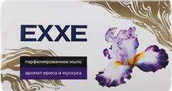 Мыло твердое EXXE с ароматом Ириса и мускуса, парфюмированное, 140г, фотография