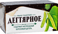 Мыло туалетное Дегтярное, 140г, картинка