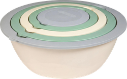 Набор салатников FUNCOOK Вельвет с крышкой, Арт. FС2206, 5шт, фотография