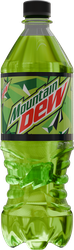Напиток MOUNTAIN DEW сильногазированный, 1л, вид