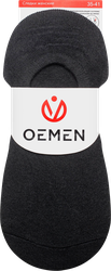 Подследники женские OEMEN р. 23–25 с силиконом, черные, Арт. WD001, фото