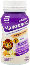 Продукт пищевой для диетического лечебного питания детей PEDIASURE Малоежка со вкусом ванили, с 1 года, 200мл, фото