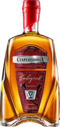 Коньяк СТАРЕЙШИНА 5 лет 40%, 1л, детальное фото