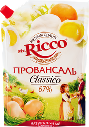 Майонез MR.RICCO Провансаль Organic 67%, 800мл, фотография