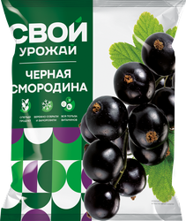 Смородина черная замороженная СВОЙ УРОЖАЙ, 300г, вид