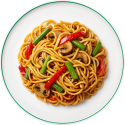 Спагетти По-восточному с овощами ЛЕНТА FRESH, весовые, вид