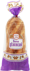 Батон ЗАО ЩЕЛКОВОХЛЕБ Щелковский, в нарезке, 330г, крупный план