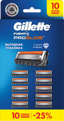 Кассеты GILLETTE FUSION ProGlide для мужской бритвы, крупный план