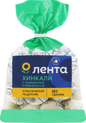 Хинкали ЛЕНТА с говядиной и бараниной, 800г, фотография