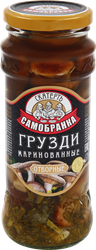 Грузди маринованные СКАТЕРТЬ-САМОБРАНКА, 370мл, фото