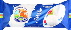 Мороженое КОРОВКА ИЗ КОРЕНОВКИ Пломбир ванильный 15%, без змж, полено, 400г, вид