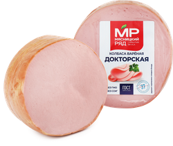Колбаса вареная МЯСНИЦКИЙ РЯД Докторская, категория А, весовая, изображение