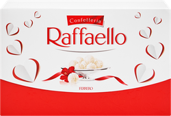 Конфеты RAFFAELLO с цельным миндальным орехом в кокосовой обсыпке, 90г, фотография
