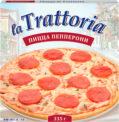 Пицца LA TRATTORIA Пепперони, 335г, картинка