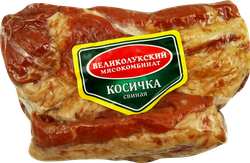 Косичка варено-копченая свиная МК ВЕЛИКОЛУКСКИЙ, весовая, картинка