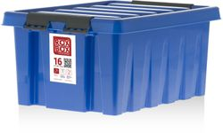 Контейнер ROX BOX с крышкой, 40х30х19см, пластик, прозрачный, полипропилен, 16л, Арт. 016-00.07, вид