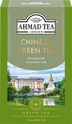 Чай зеленый AHMAD TEA Китайский листовой, 100г, фотография
