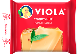Сыр плавленый VIOLA Сливочный 45%, без змж, 140г, вид