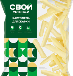 Картофель для жарки замороженный СВОЙ УРОЖАЙ, 400г, фотография