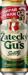 Пиво светлое ZATECKY GUS пастеризованное 4,6%, 0.45л, фото