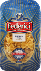Макароны FEDERICI Бантики №66, группа А высший сорт, 400г, изображение