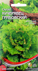 Семена ДОМ СЕМЯН Салат Кучерявец Грибовский, 0,6г, фото