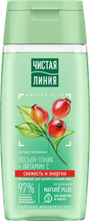 Лосьон-тоник для лица ЧИСТАЯ ЛИНИЯ Витаминный, для тусклой, уставшей кожи, 100мл, картинка