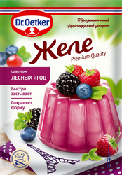 Желе DR.OETKER со вкусом лесной ягоды, 45г, картинка