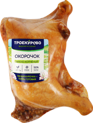 Окорочок цыплят-бройлеров варено-копченый ТРОЕКУРОВО с крестцовой частью, весовой, изображение