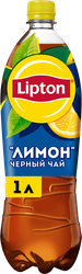 Напиток LIPTON Холодный чай со вкусом лимона негазированный, 1л, фотография