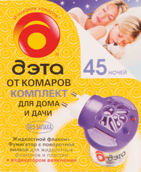 Комплект от комаров Бэби Дэта Электрофумигатор + Жидкость 45 ночей, 30мл, фотография