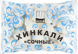 Хинкали ШЕЛЬФ Сочные, 1кг, крупный план