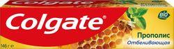 Зубная паста COLGATE Прополис отбеливающая с натуральными ингредиентами для бережного отбеливания зубов и сохранения здоровья десен, 100мл, изображение