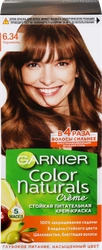Краска для волос COLOR NATURALS 6.34 Карамель, с 3 маслами, 110мл