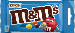Драже M&M'S Криспи, 36г, вид