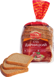 Хлеб ЧЕРЕМУШКИ Дарницкий, в нарезке, половинка, 340г, изображение