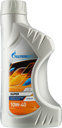 Масло моторное GAZPROMNEFT Super 10W-40 API SG/CD полусинтетическое, 1л, фото