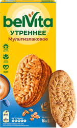 Печенье BELVITA Утреннее Мультизлаковое, 225г, изображение