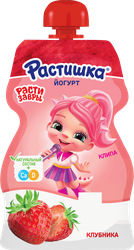 Йогурт питьевой для детей РАСТИШКА Клубника 2,6%, с 3 лет, без змж, 70г, изображение
