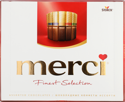 Конфеты MERCI Finest selection Ассорти, 250г, фотография